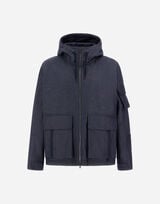 DENIM-EFFECT COTTON JACKET
