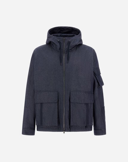 Denim Effect Cotton Jacket
