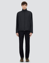 Bomber Jacket In Light Wool
