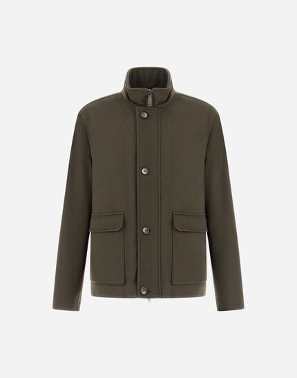 Field Jacket In Pure Cashmere