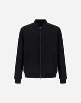BOMBER JACKET IN EASY WOOL