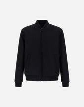 Bomber Jacket In Easy Wool