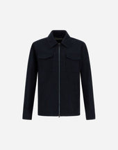 Shacket In 3 Layers Denim Effect