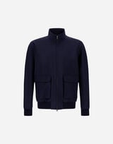 BOMBER IN 3 LAYERS WOOL STORM