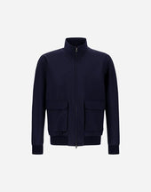 Bomber In 3 Layers Wool Storm