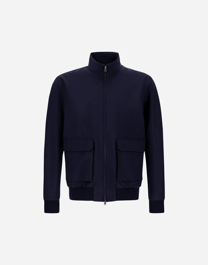 Bomber In 3 Layers Wool Storm
