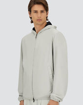 Jacket In Light Stretch Wooly And Eco Millionaire