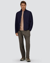 Jacket In Lucent Cashmere Silk And Changing Nylon