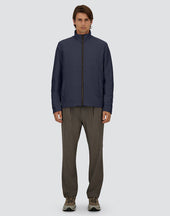Jacket In Lucent Cashmere Silk And Changing Nylon