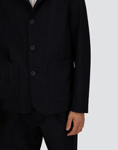 Jacket In Light Stretch Wooly