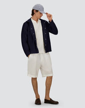 Jacket In 2 Layers Linen