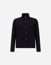 Jacket In Double Light Stretch Wooly