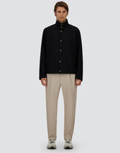 Jacket In Double Light Stretch Wooly