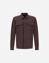 SHACKET IN COTTON GABARDINE STRETCH