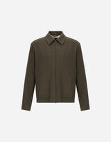 SHACKET IN SLUBBING LINEN