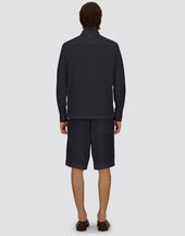 Shacket In Cotton Seersucker