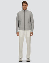 Jacket In Cotton Seersucker