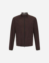 Suede Effect Jacket