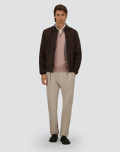 Suede Effect Jacket
