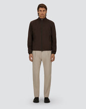 Suede Effect Jacket