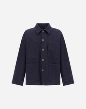 Field Jacket In Stretch Denim
