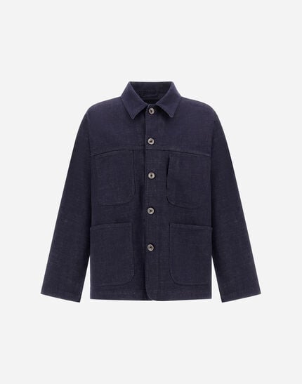 Field Jacket In Stretch Denim