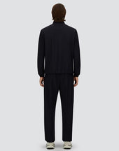 Jacket With Zip In Light Stretch Wooly