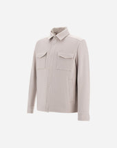 Shacket In New Cashmere And Changing Nylon