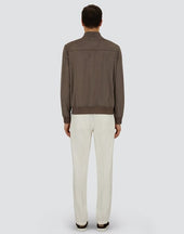 Resort Bomber Jacket In Alternative Suede