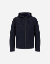 Resort Melange Suede Effect And Ecoage Jacket