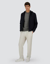 Resort Melange Suede Effect And Ecoage Jacket