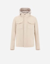 SHACKET IN SUEDE EFFECT AND CHANGING NYLON