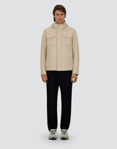 Shacket In Suede Effect And Changing Nylon