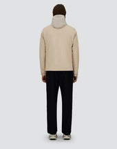 Shacket In Suede Effect And Changing Nylon