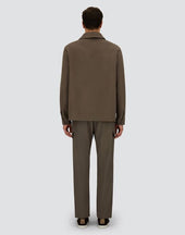 Resort Double Faced Pure Wool Shacket