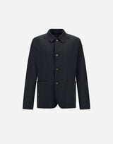 BLAZER IN CASHMERE AND SILK