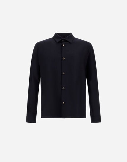 Shacket In Fluid Wool