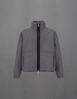 LAMINAR JACKET IN TECHNICAL WOOL