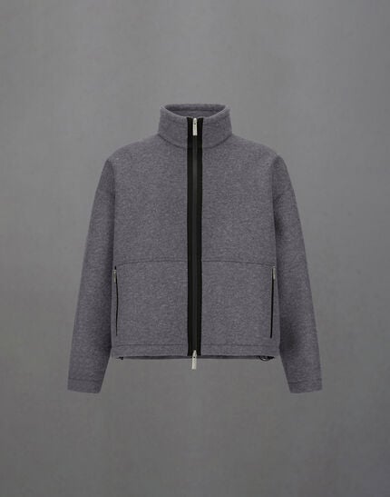 Laminar Jacket In Technical Wool