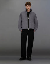 Laminar Jacket In Technical Wool