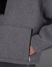 Laminar Jacket In Technical Wool