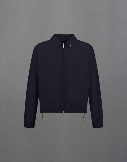 Laminar Zipped Shacket In Tech Crinkle