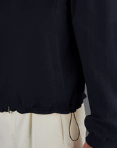 Laminar Zipped Shacket In Tech Crinkle