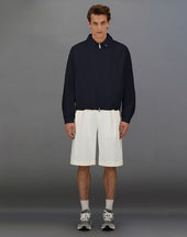 Laminar Zipped Shacket In Tech Crinkle