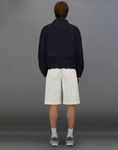 Laminar Zipped Shacket In Tech Crinkle