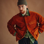 Suede French Car Coat