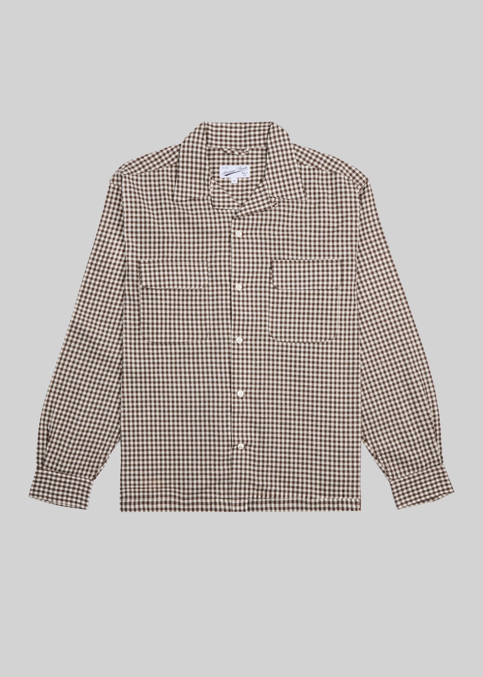 Gingham Two Pocket Shirt