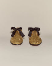 Glitter Theater Shoes - Gold