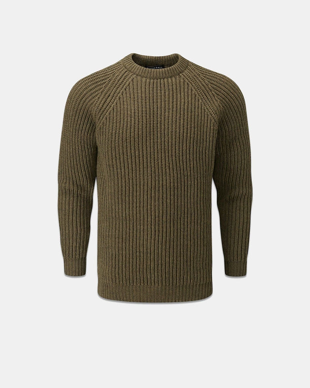 Men's Fisherman Jumper Khaki