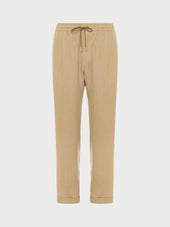 Pantalone In Lino Sabbia